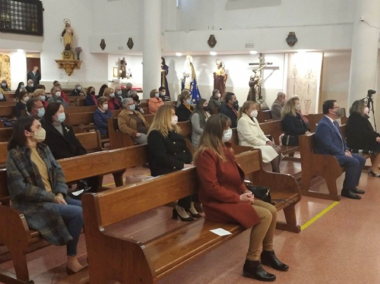El pasado viernes se realizó una misa en honor a San José, patrón del Puerto de Mazarrón