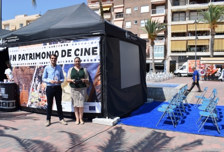 ‘Un patrimonio de cine’ llegó este jueves al Puerto de Mazarrón