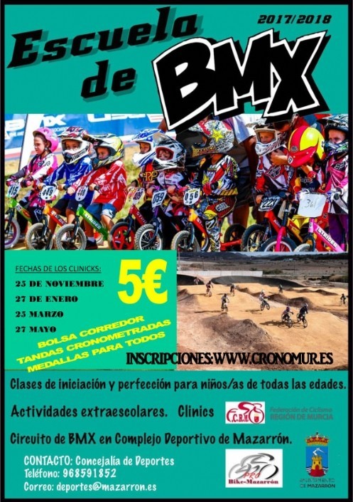 BMX y Ciclocross serán protagonistas en los próximos días en Mazarrón