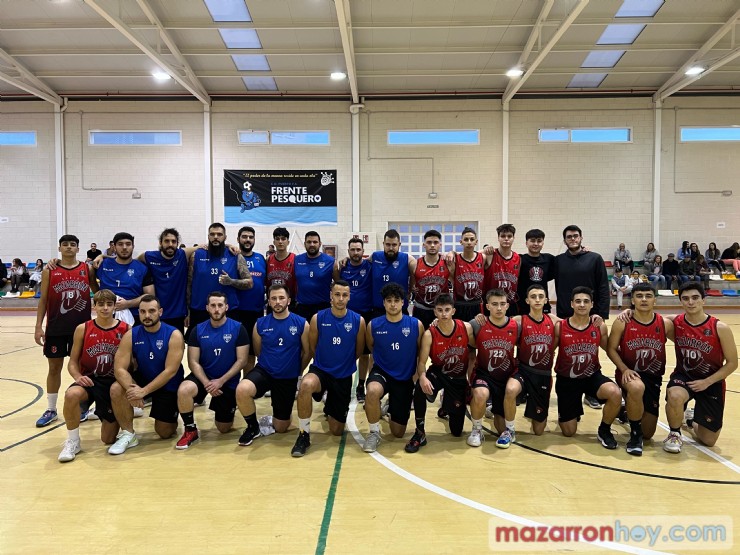 El CD Puerto de Mazarrón logra el triunfo en el 'derbi' de baloncesto