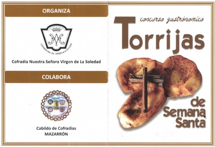 I Concurso gastronómico de Torrijas Mazarroneras
