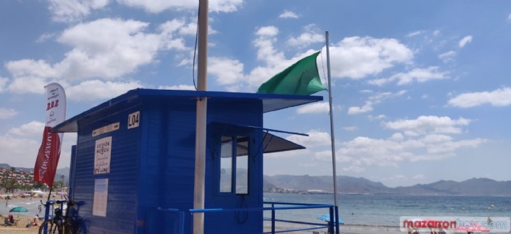 Bandera verde en todas las playas del municipio este domingo 22 de agosto
