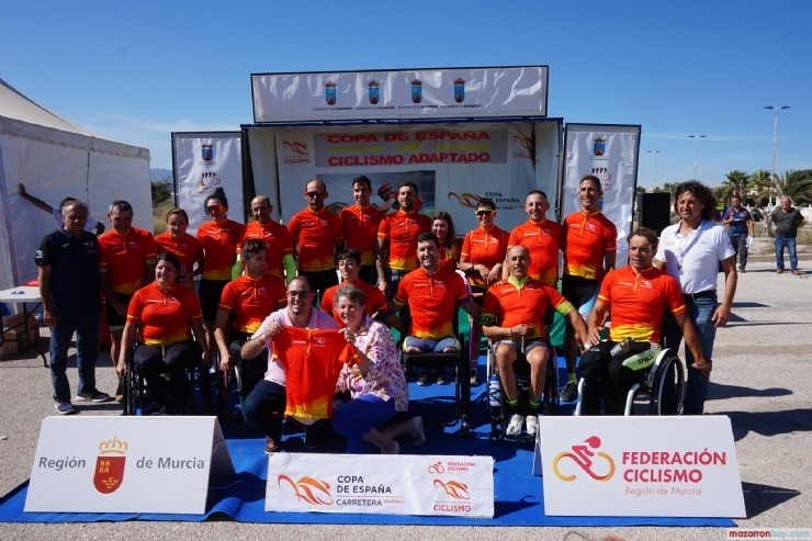 Mazarrón acogió la penúltima prueba de la Copa de España de Ciclismo Adaptado de 2019