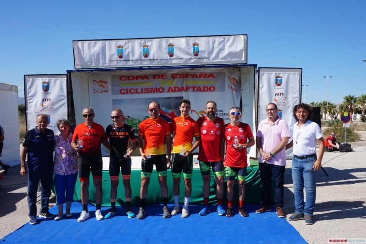 Mazarrón acogió la penúltima prueba de la Copa de España de Ciclismo Adaptado de 2019