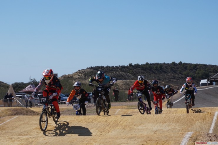 Mazarrón acogió la primera prueba de la Copa de España de ciclismo BMX