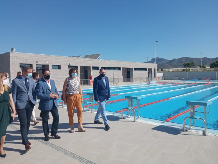 Inaugurada la piscina municipal de Mazarrón