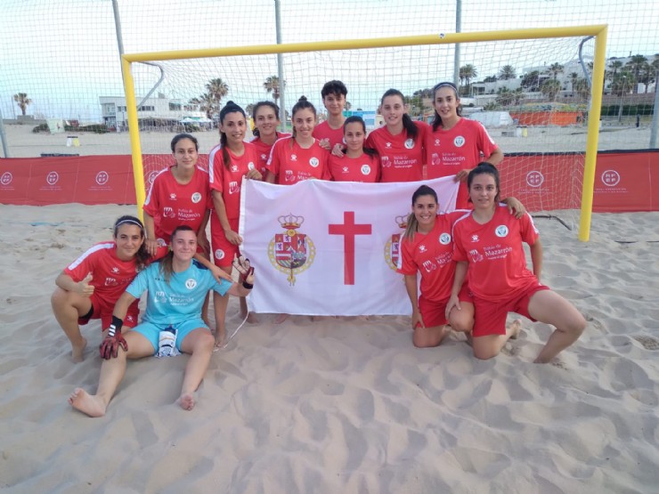 Mazarrón acoge la 2ª Fase del Grupo Sur del II Campeonato de España de fútbol playa femenino de 1ª División