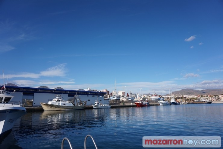 La subida del combustible hace parar a los pescadores en Puerto de Mazarrón