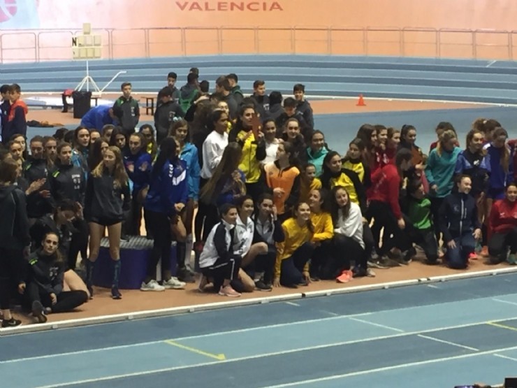 El Club de Atletismo Mazarrón da la talla en el Interprovincial de Valencia
