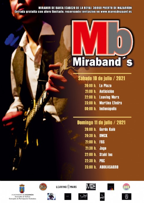 Los grupos locales participarán en la segunda edición del Festival de música Miraband’s