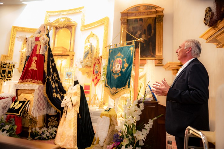 Manuel David Muñoz Ardil pregona la Semana Santa de Puerto de Mazarrón