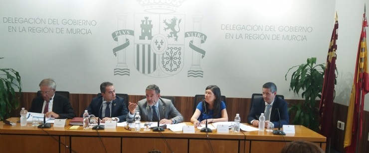 Mazarrón presente en la reunión con el Delegado del Gobierno