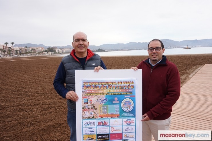 El  XV Open Nacional de Pesca ‘Bahía de Mazarrón’ reunirá a 140 participantes