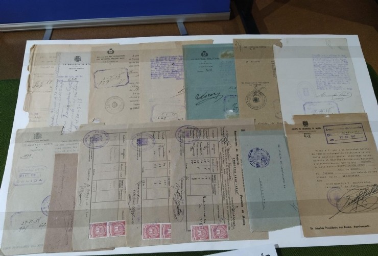 Mazarrón recupera documentos comprendidos entre 1938 y 1947