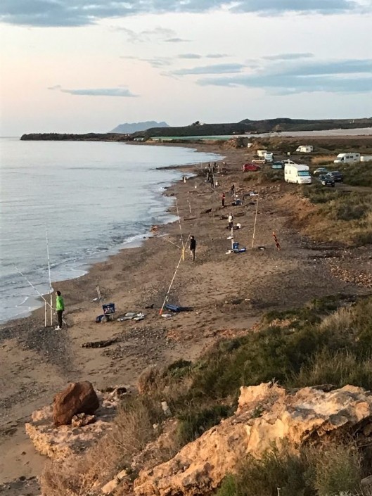 Comienza la temporada 2020 del Club de Pesca Puerto de Mazarrón en su sección de mar-costa