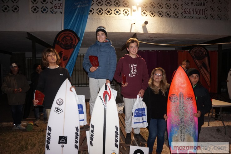 La Liga Nacional de Surf ‘JUNIOR SERIES’ en el Mediterráneo da comienzo en Mazarrón
