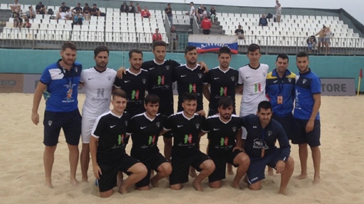 El Bala Azul masculino de fútbol playa debuta con triunfo en la Eurowinner Cup