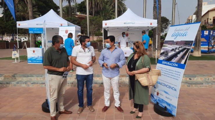 La campaña 'Agua y Conciencia' llega a Puerto de Mazarrón los días 12 y 13 de agosto