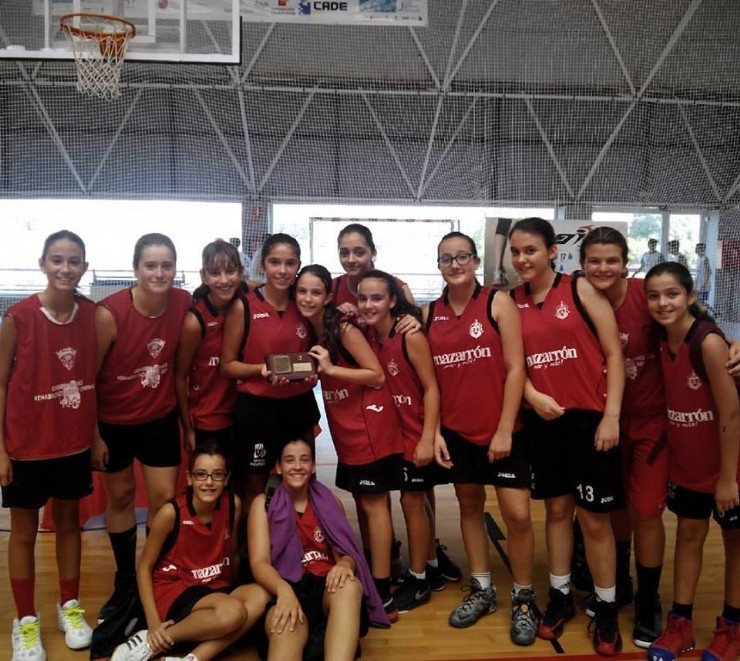 Las féminas del Bahía de Mazarrón Basket triunfan en el II Torneo Ciudad de Lorca. 24 septiembre.