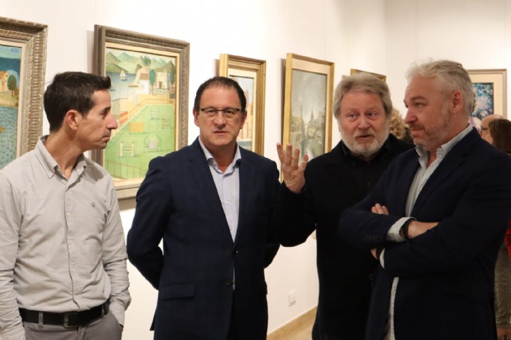 La Universidad Popular inaugura la exposición '14 pintores para un siglo'