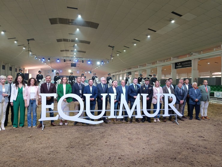 Más de 350 caballos participan en la 28ª edición de Equimur 