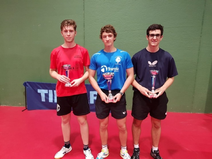 El Club Tenis de Mesa de Mazarrón consigue tres medallas en el Campeonato Autonómico de Cartagena