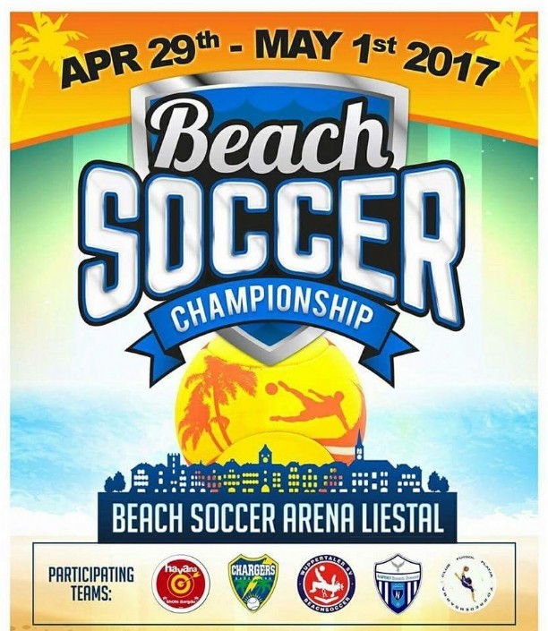 Seis integrantes del Playas de Mazarrón disputan en Basilea (Suiza) un campeonato de Beach Soccer con el conjunto de Torredembarra.