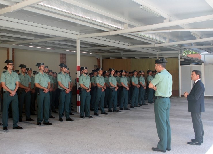 La Guardia Civil incorpora 4 nuevos agentes al Puesto Principal de Mazarrón.