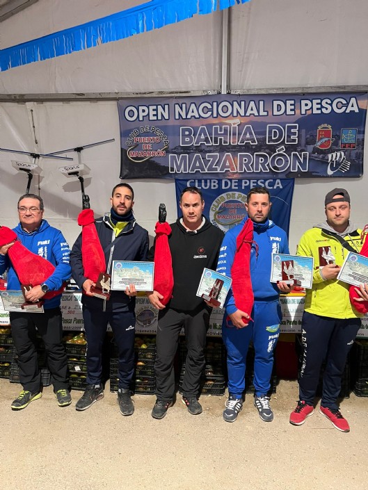 Francisco José Salas gana el  Open Nacional de Pesca 'Bahía de Mazarrón'
