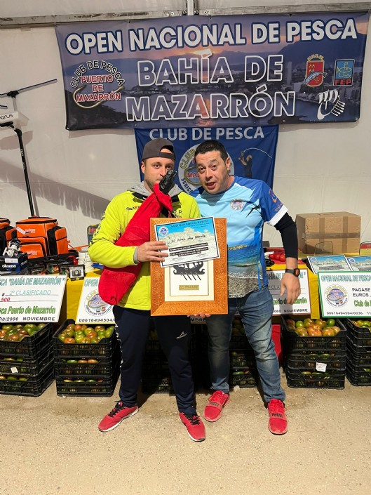 Francisco José Salas gana el  Open Nacional de Pesca 'Bahía de Mazarrón'
