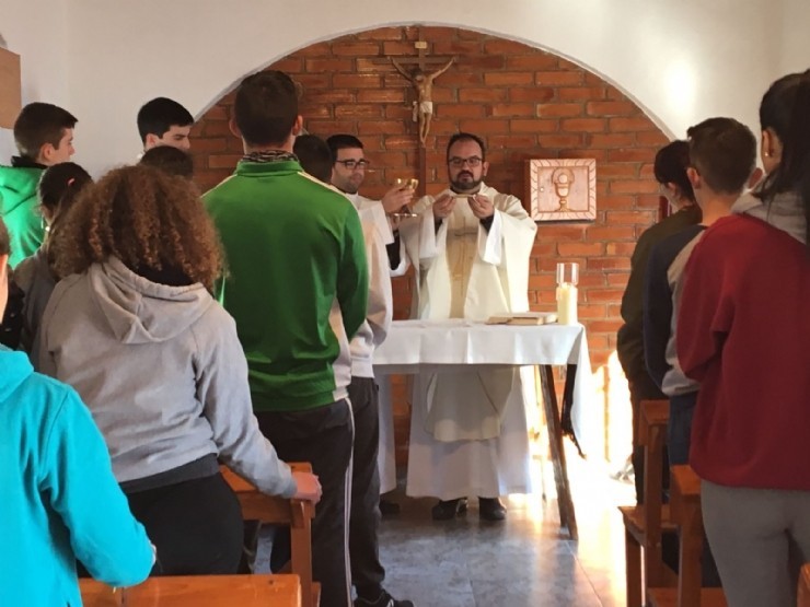 Convivencia de Navidad con el Grupo de jóvenes de la parroquia de Mazarrón.