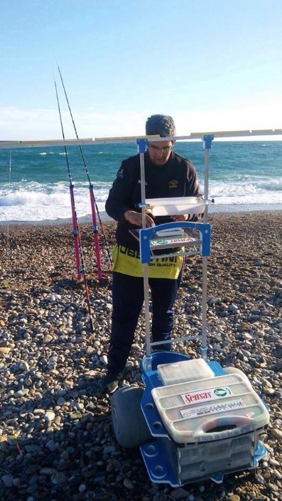 Bronce para el Club de Pesca Puerto de Mazarrón en el Campeonato Regional disputado en nuestras playas