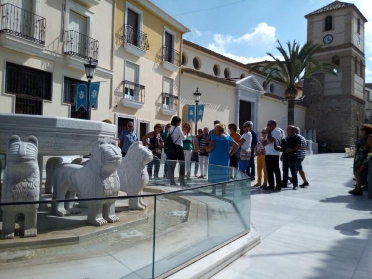 Cerca de medio centenar de mayores del Centro Municipal de Día de Mazarrón disfrutaron el pasado 26 de septiembre de una visita al Valle de Almanzora