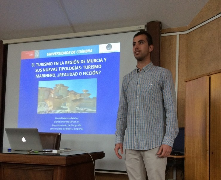 El mazarronero Daniel Moreno expone sobre Cambio Climático en Mazarrón en el CONAMA.