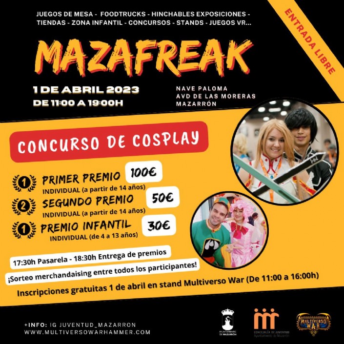 El próximo sábado llega MazaFreak