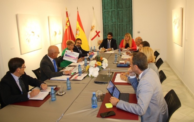 El Consejo de Gobierno Regional se reúne hoy en Mazarrón 