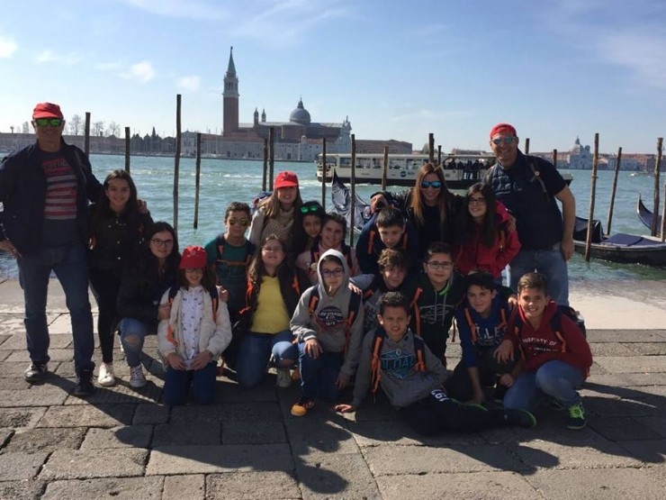 Los alumnos y profesores del CEIP La Aceña regresan mañana Sábado 01 de Abril de su Viaje a Italia