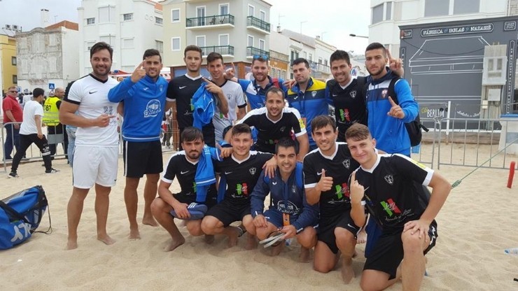 El CD Bala Azul vence 3-1 al Ibbenbürener Beach Soccer Club y se clasifica para octavos de final de la Eurowinners cup