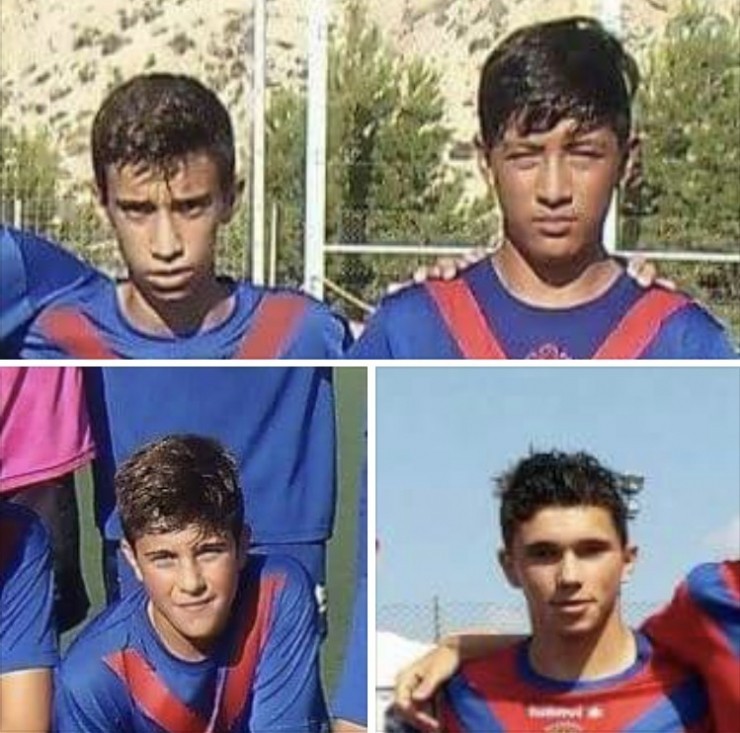 Cuatro jugadores de la categoría cadete del Mazarrón Fútbol Base convocados con la selección murciana para un entrenamiento