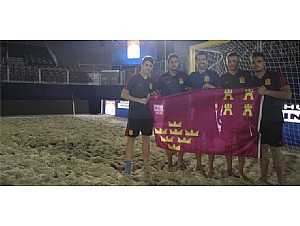 Cuatro mazarroneros convocados con la selección española para los World Beach Games European de Salou