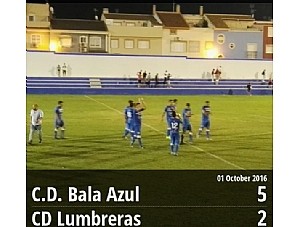El CD Bala Azul consigue una valiosa victoria frente al CD Lumbreras 5-2