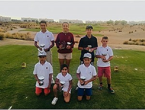 El mazarronero Ángel Pérez se proclama campeón del mensual juvenil de la Federación de Golf
