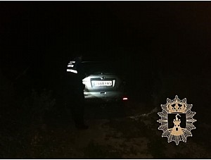 Policía Local recupera un coche robado en Mazarrón