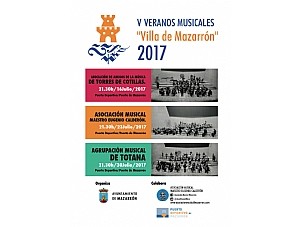 V VERANOS MUSICALES - VILLA DE MAZARRÓN 2017