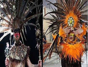 María José Morillas y Juan Carlos López, musos del Carnaval 2020