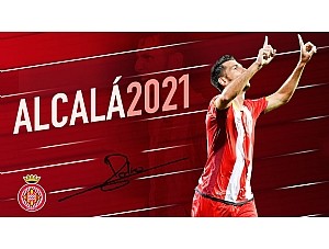 Pedro Alcalá renueva con el Girona FC hasta 2021