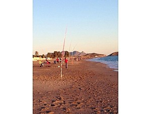 El segundo social del Club de Pesca Puerto de Mazarrón se disputó en Bolnuevo
