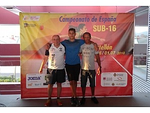 Abel Belhaki, noveno en el Campeonato de España de Castellón