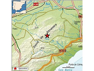 Un terremoto de 2 grados se siente en Mazarrón