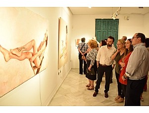 La mujer y la familia marcan la temática de la nueva exposición pictórica Marcos Amorós 